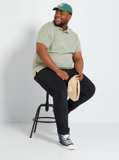 Polo en maille piqué - Kiabi