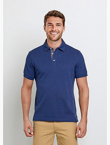 Polo en maille piquée à manches courtes - AFIBEL