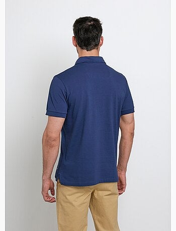 Polo en maille piquée à manches courtes - AFIBEL