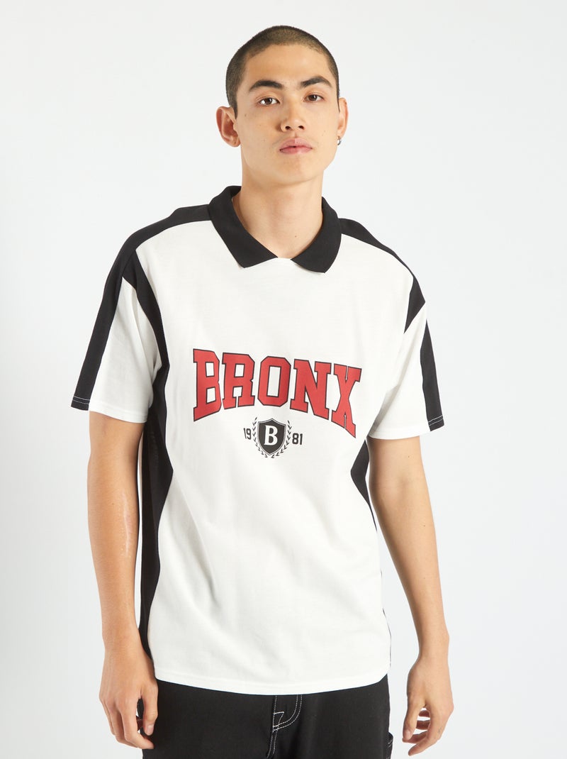 T-shirt Les Simpson Gildan Softstyle - Hommes/Femmes, Manches Courtes, Blanc/noir, N192