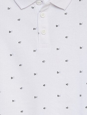 Polo en maille piquée