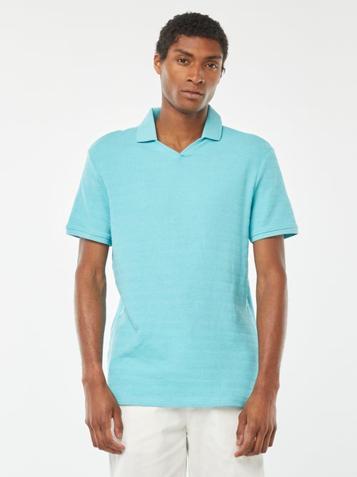 Polo en maille piquée - Kiabi