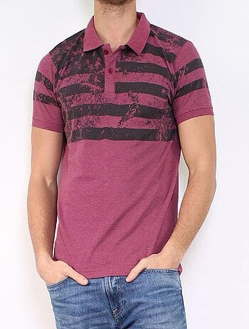 Polo en maille piquée