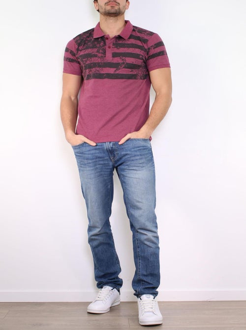 Polo en maille piquée - Kiabi