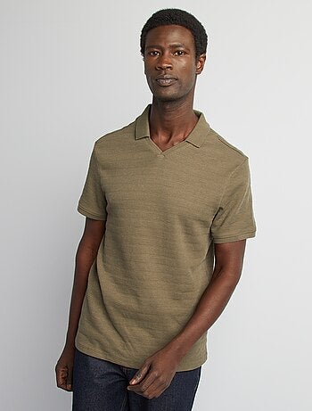 Polo en maille piquée