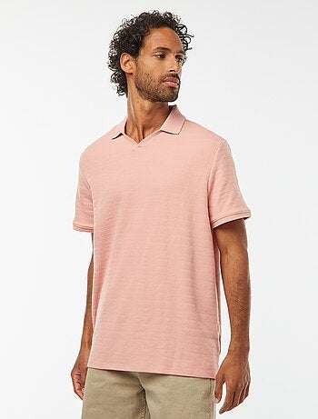 Polo en maille piquée