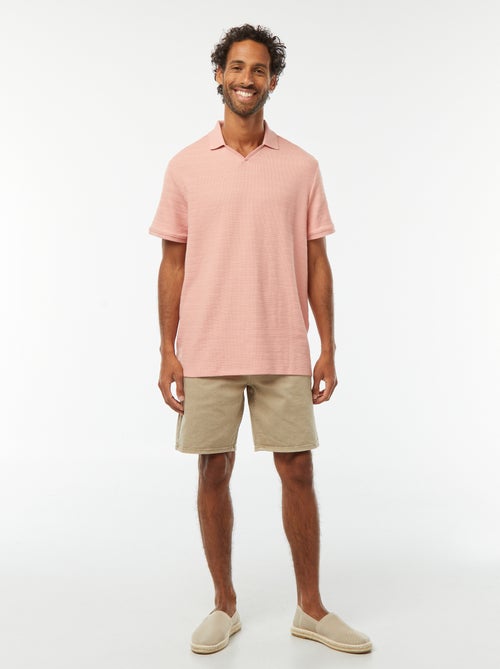 Polo en maille piquée - Kiabi