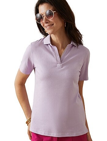 Polo en maille pur coton - DAXON