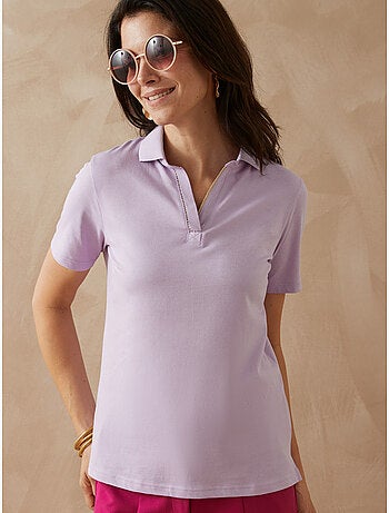 Polo en maille pur coton - DAXON