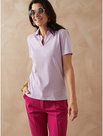 Polo en maille pur coton - DAXON