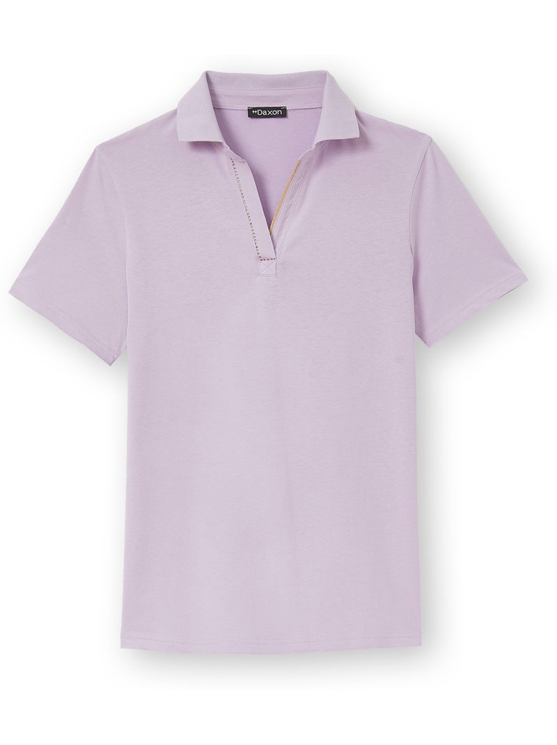 Polo en maille pur coton - DAXON Parme - Kiabi