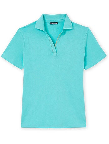 Polo en maille pur coton