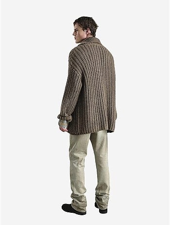 Polo en maille texturée giesto avec poche