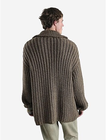 Polo en maille texturée giesto avec poche