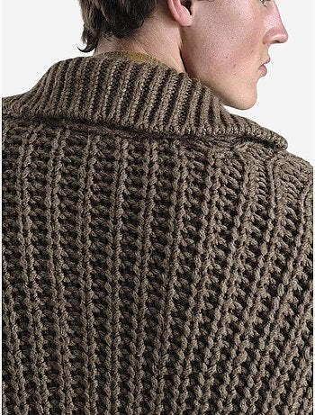 Polo en maille texturée giesto avec poche