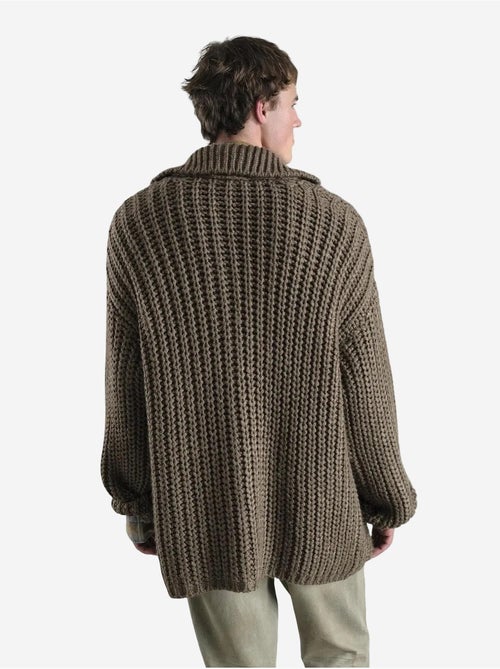 Polo en maille texturée giesto avec poche - Kiabi