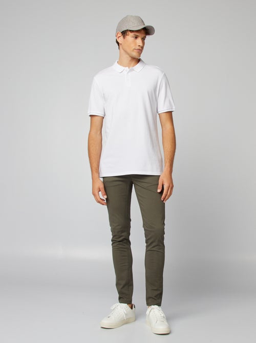 Polo en piqué de coton - Kiabi