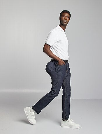 Polo en piqué de coton