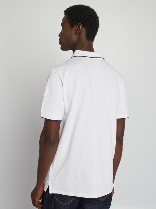 Polo en piqué  de coton - Kiabi