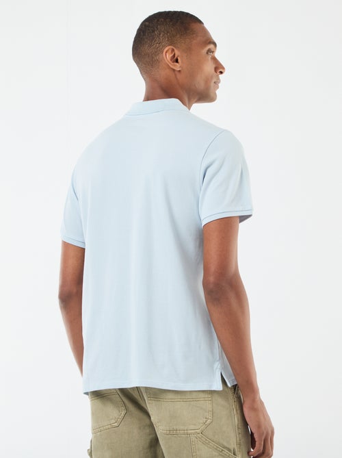 Polo en piqué de coton - Kiabi