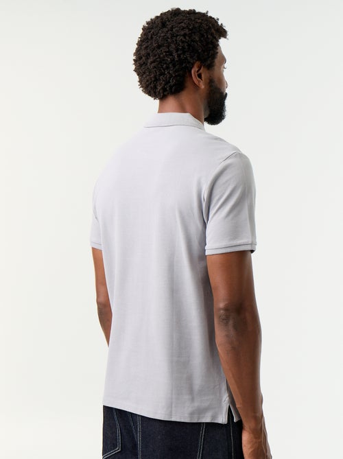 Polo en piqué de coton - Kiabi Polo en piqué de coton - Kiabi