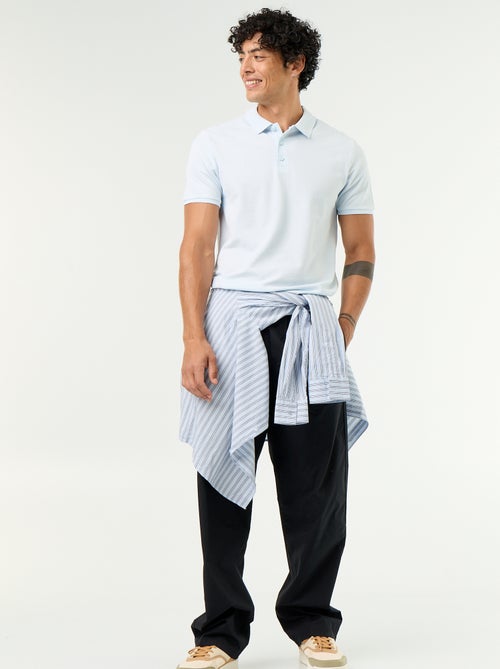 Polo en piqué de coton - Kiabi