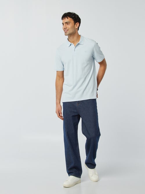 Polo en piqué  de coton - Kiabi