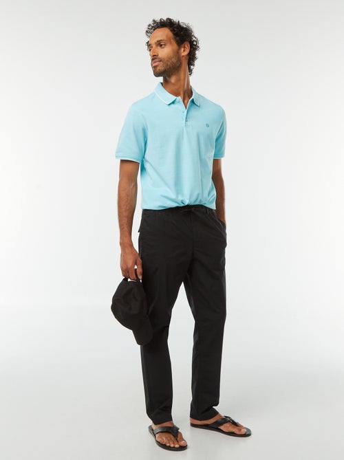 Polo en piqué  de coton - Kiabi