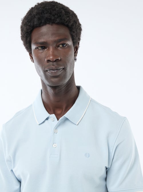 Polo en piqué  de coton - Kiabi