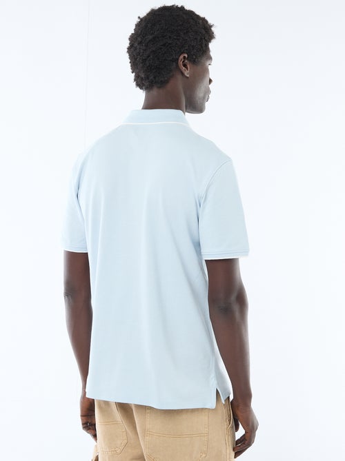 Polo en piqué  de coton - Kiabi