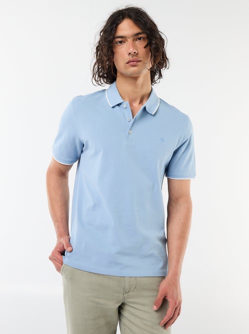 Polo en piqué  de coton - Kiabi