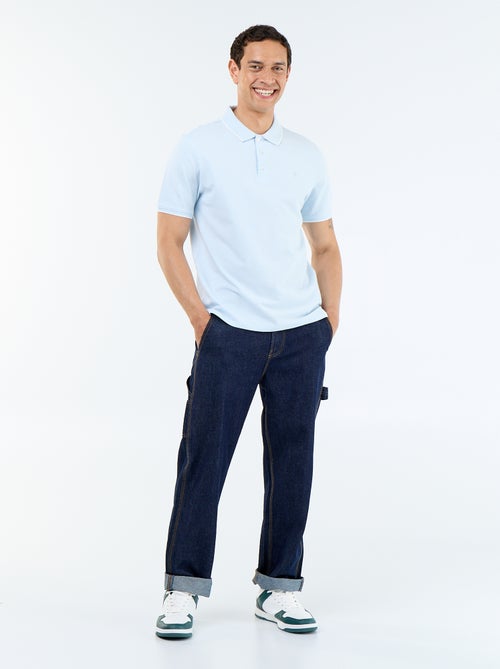 Polo en piqué  de coton - Kiabi
