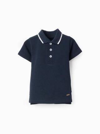 Polo en Piqué de Coton