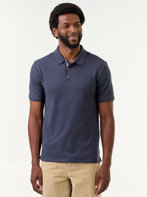 Polo en piqué de coton - Kiabi Polo en piqué de coton - Kiabi