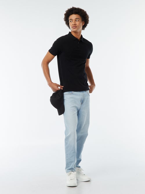 Polo en piqué de coton - Kiabi