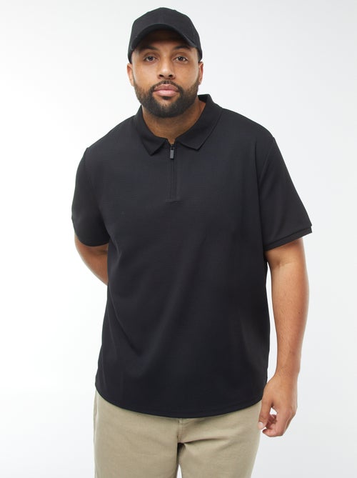 Polo en piqué de coton - Kiabi