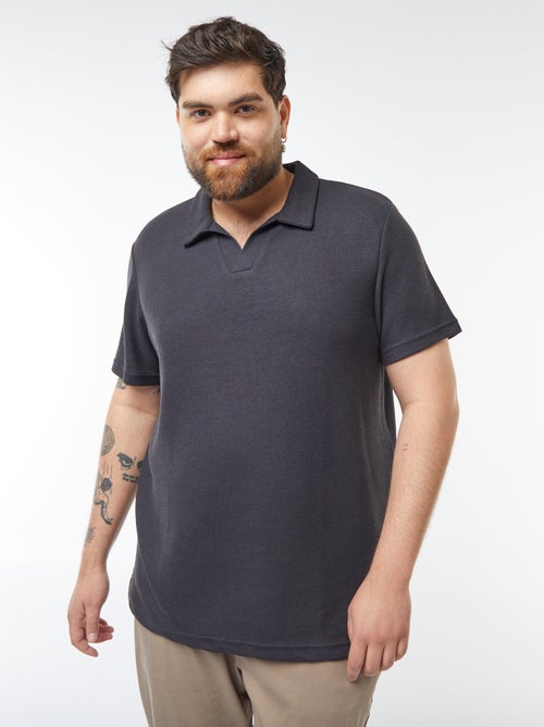 Polo en piqué de coton - Kiabi