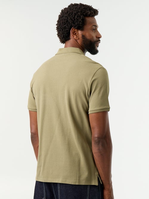 Polo en piqué de coton - Kiabi Polo en piqué de coton - Kiabi