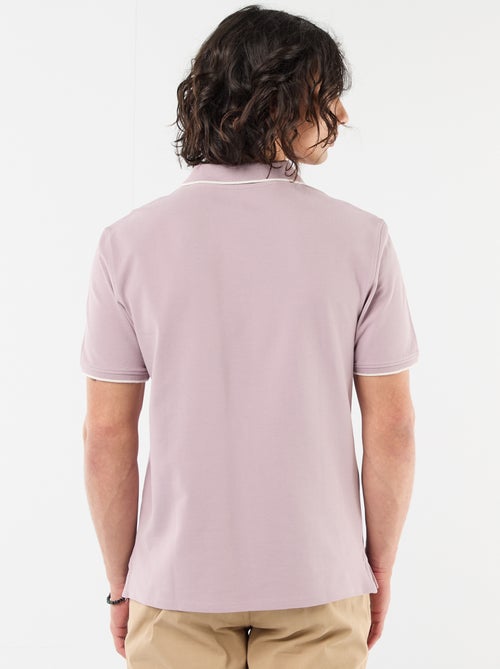 Polo en piqué  de coton - Kiabi