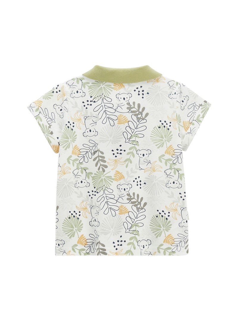 Polo enfant Brisbane Ecru - Kiabi