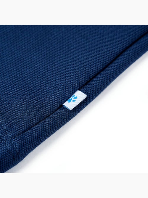 Polo enfant en coton 100% col côtelé imprimé vélo - vidaxl - Kiabi