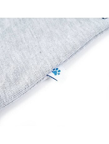 Polo enfant en coton 100% col côtelé imprimé vélo - vidaxl