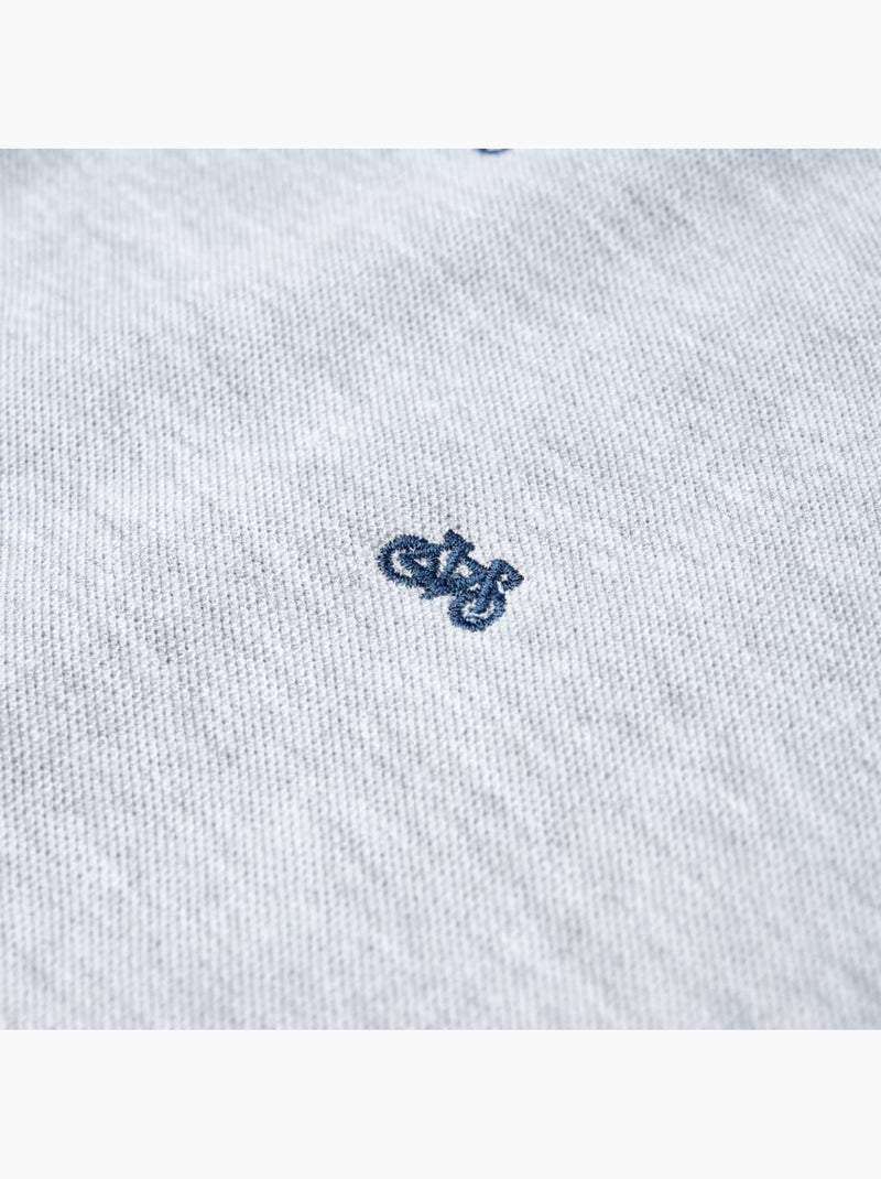 Polo enfant en coton 100% col côtelé imprimé vélo - vidaxl Gris - Kiabi