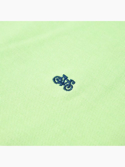 Polo enfant en coton 100% col côtelé imprimé vélo - vidaxl - Kiabi