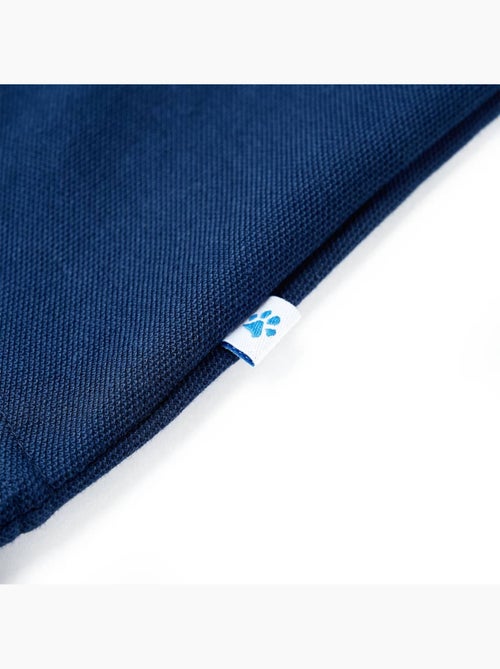 Polo enfant en coton brodé nuit col côtelé à 3 boutons - vidaxl - Kiabi