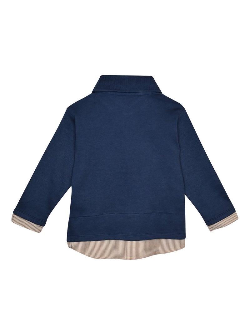 POLO ENFANT FAKRI Bleu - Kiabi