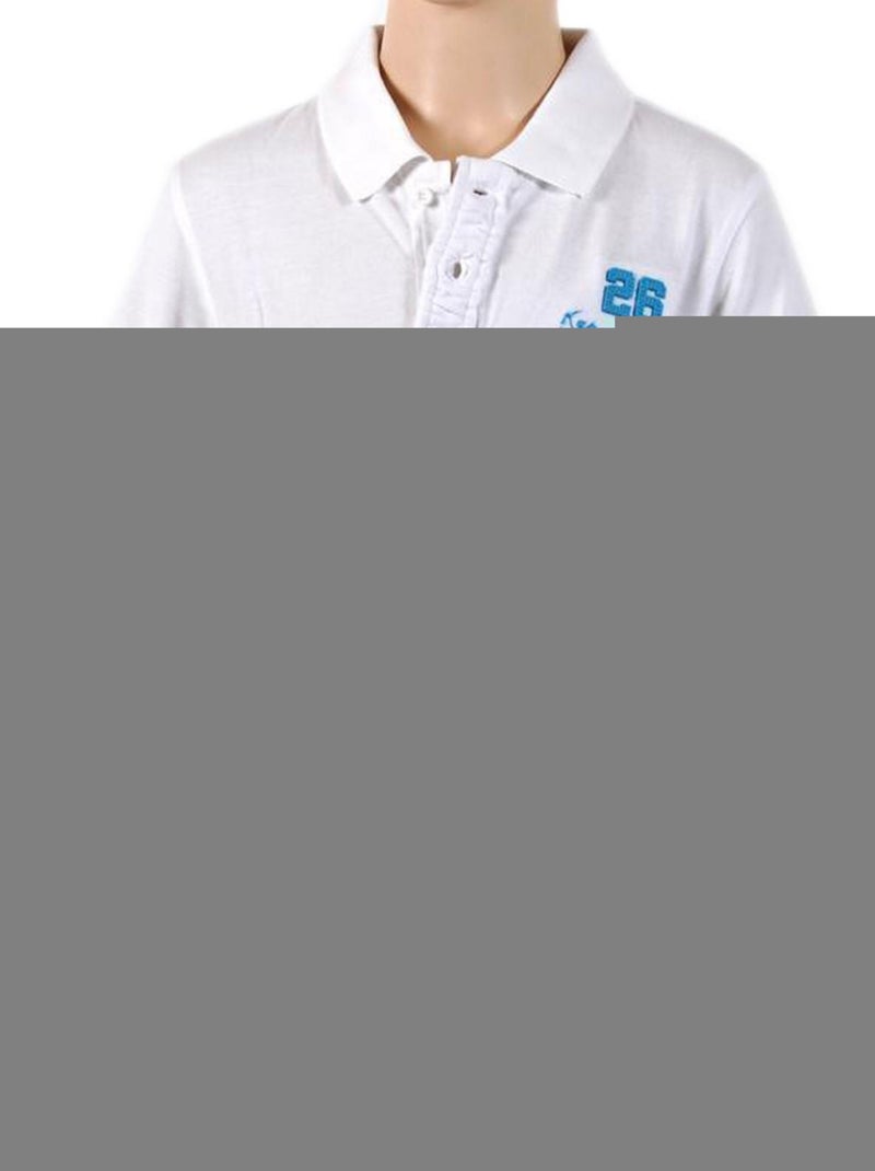 Polo Enfant Kaporal 5 Lotus Blanc - Kiabi
