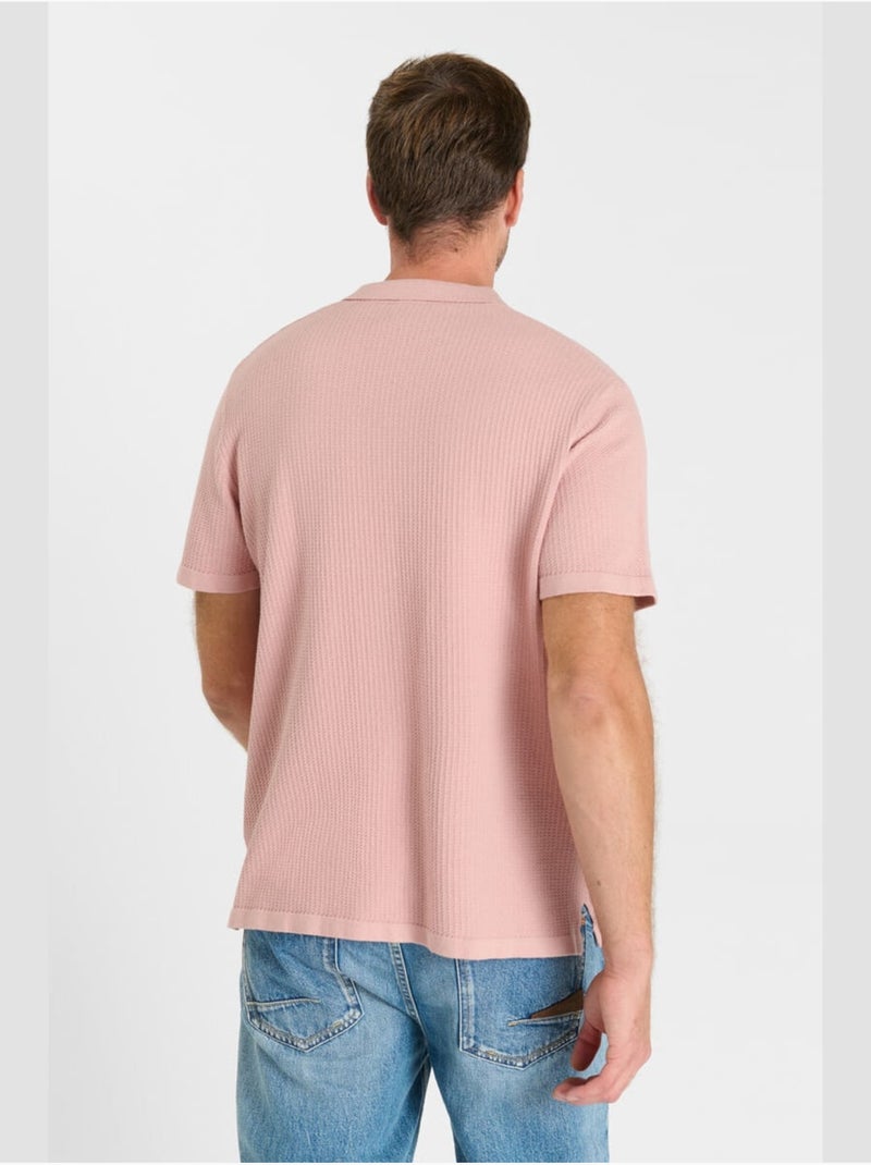 Polo epro 'le temps des cerises' Rose - Kiabi