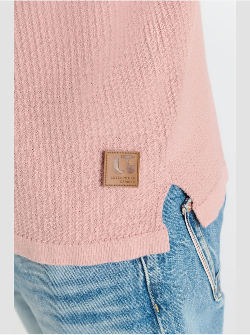 Polo epro 'le temps des cerises' Rose - Kiabi