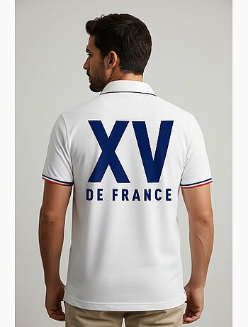 Polo équipe de France de Rugby – Collection Yannick – Licence officielle FFR